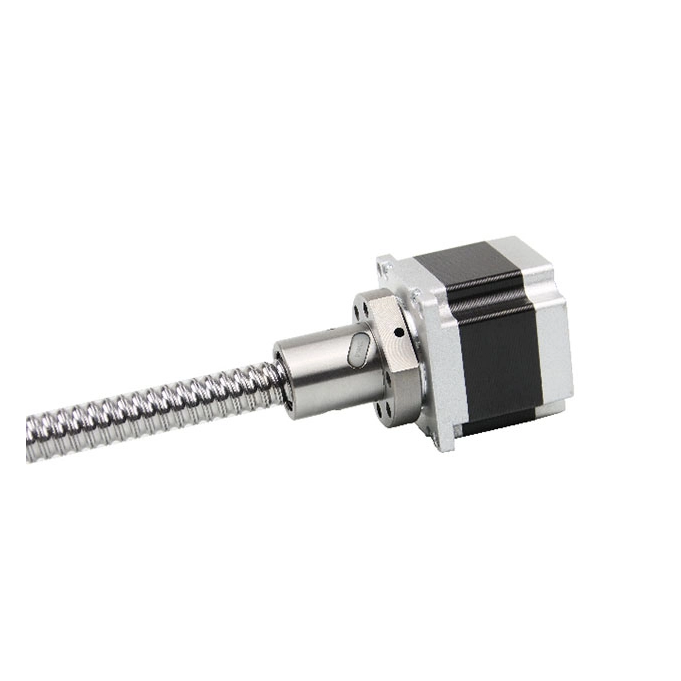 Kugleskrue line&aelig;r stepmotor