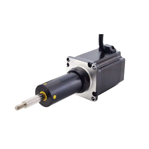 Motor paso a paso lineal con varilla de empuje