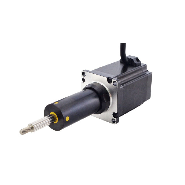 NEMA 23 BF57HSK112-3004 Actuator Líneach Gafa Motor Motor 1.8 Céim 3n.m (424.84oz.in) 57x57x112mm 3.0a 4 sreanga