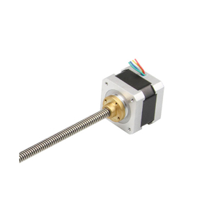 NEMA 14 BF35HST28-0504 มอเตอร์ Stepper เชิงเส้น T-type ภายนอก 1.8 องศา 0.1nm (14.16oz.in) 35x35x28mm 0.5a 4 สาย