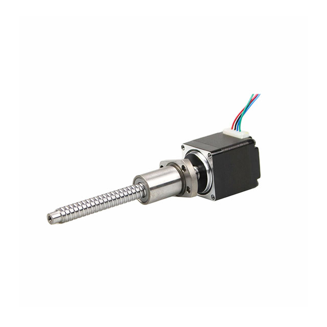 NEMA 11 BF28HSB32-0674 Eksterne balskroef lineêre stepper motor 1.8 graad 6n.cm (8.50oz.in) 28x28x32mm 0.67a 4 drade