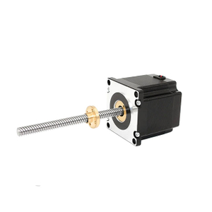 NEMA 23 BF57HST41-2804 Motor Stepper เชิงเส้น T-type ภายนอก 1.8 องศา 0.55nm (77.89oz.in) 57x57x41mm 2.8a 4 สาย